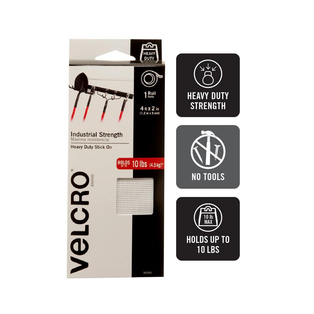 12 Wide Velcro® Brand Industrial Strength Adhesive Backed Hook