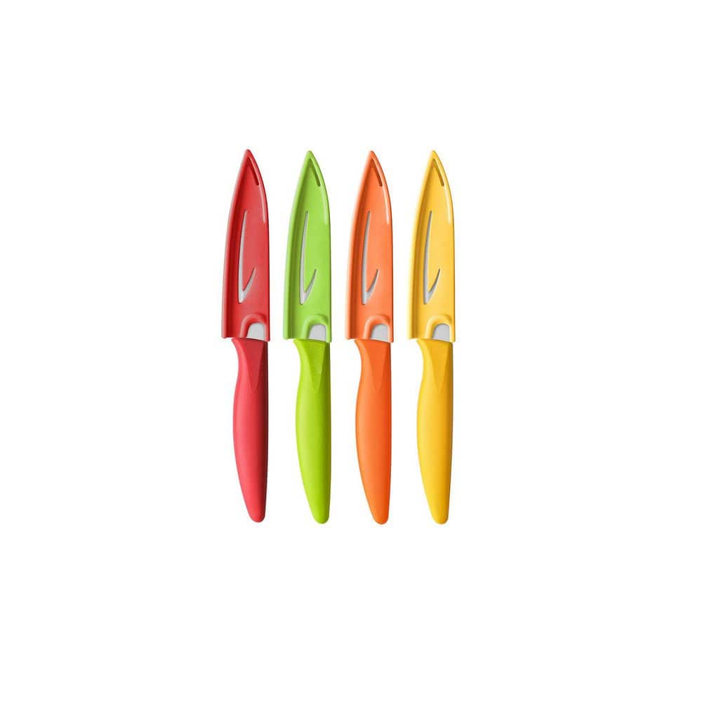 German Stainless Steel Full Tang Razor Sharp Multi-Purpose Paring Knife with Ergonomic PP Handle 4 pcs price history on PriceWatchPro