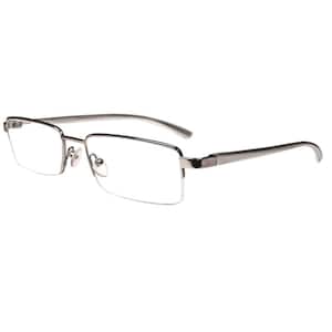 Reading Glasses Modern Silver 1.5 Magnification