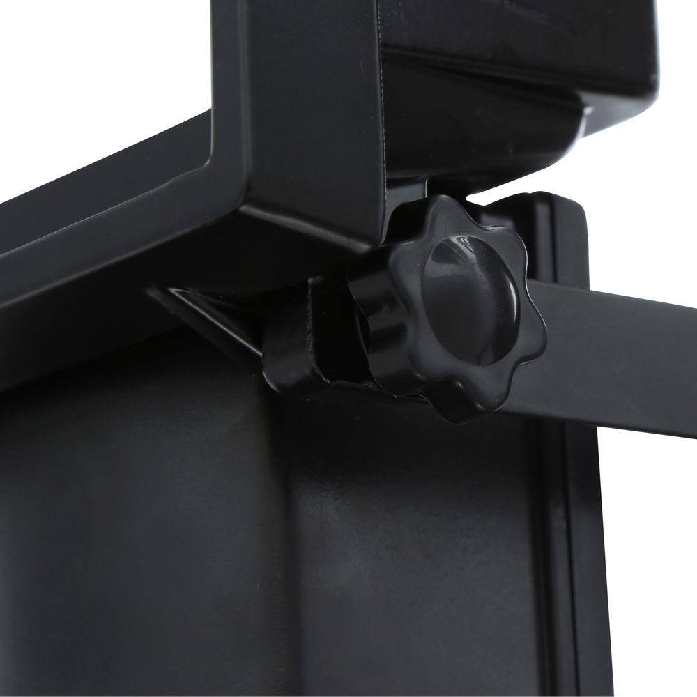 Black Solar Powered LED Motion Sensor Floodlight