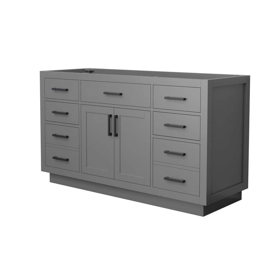 Beckett TK 59 in. Bath Vanity Cabinet without Top in Dark Gray price history on PriceWatchPro