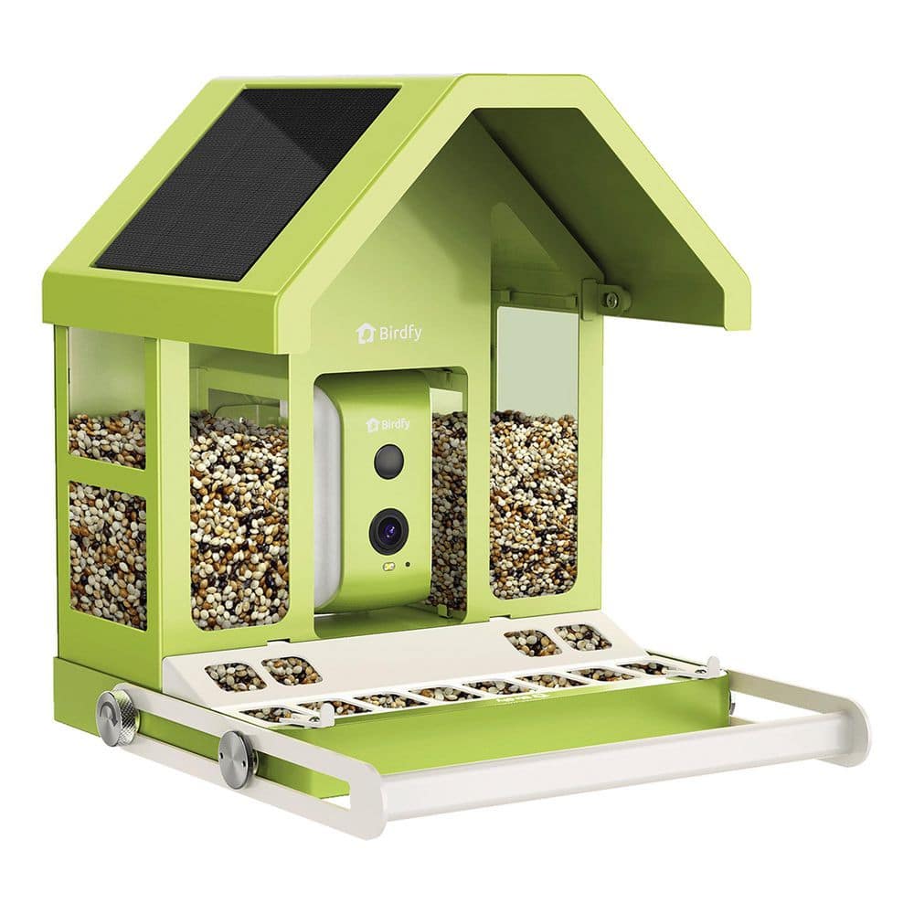 Feeder Metal Green Camera, Solar Panel, and AI by Subscription Smart Bird Feeder price history on PriceWatchPro