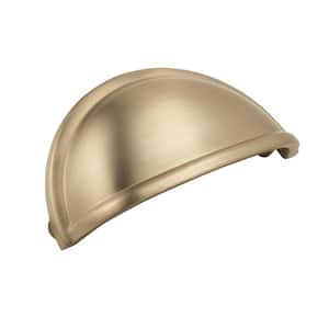 3 in. (76 mm) Golden Champagne Cabinet Cup Drawer Pull (10-Pack)