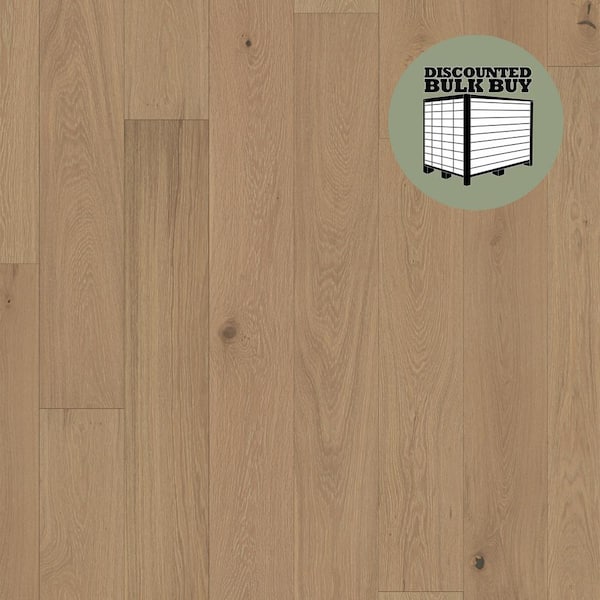 ASPEN FLOORING Lebanon White Oak 3/8 in. T x 7.5 in. W Tongue and Groove W-Brushed Engineered Hardwood Flooring (1757.70 sqft/pallet)