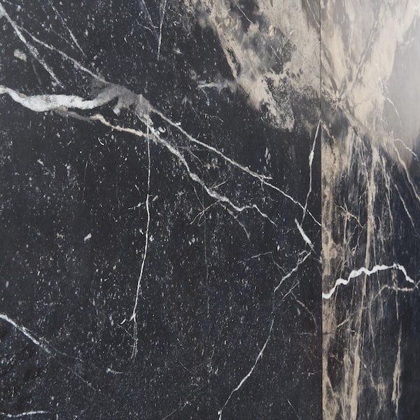 Ivy Hill Tile Signet Sabbia Black 47.24 in. x 47.24 in. Marble