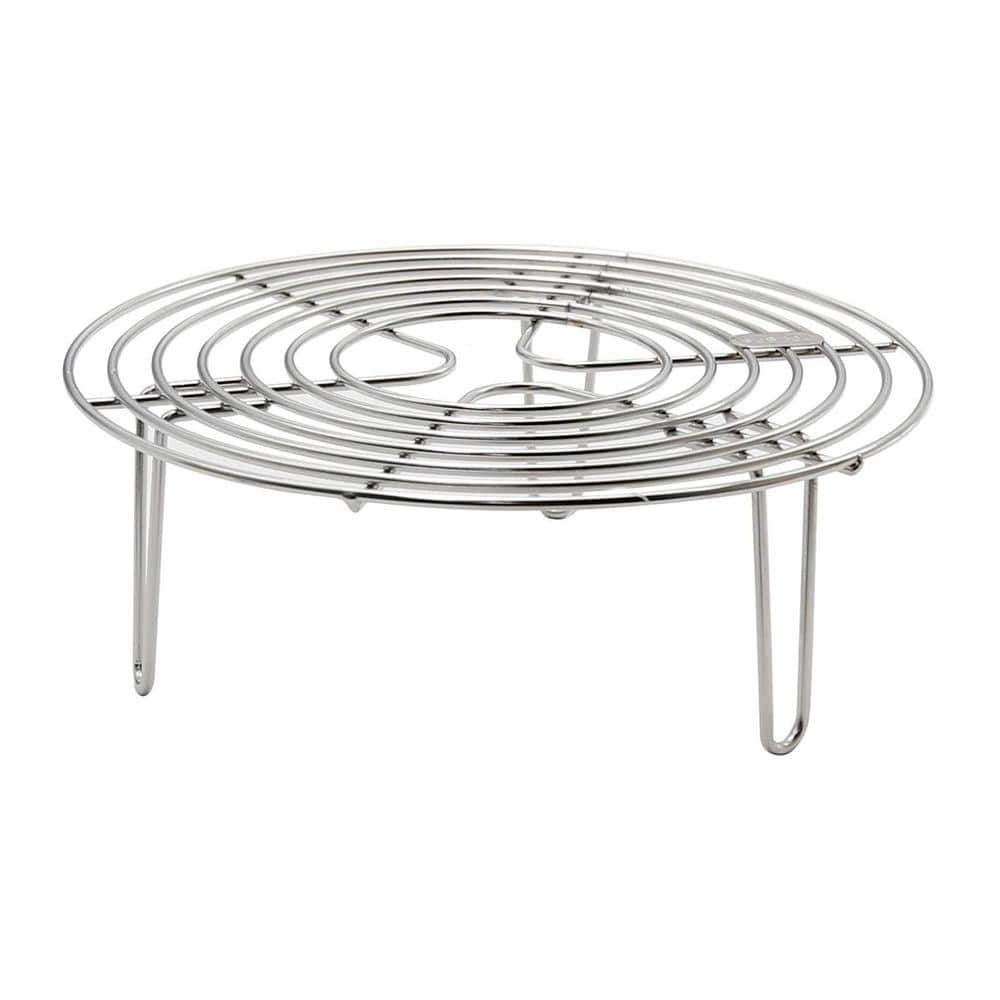 Lynzavix Stainless Steel Silver Steamer Rack Cooking Rack Kitchenware ...