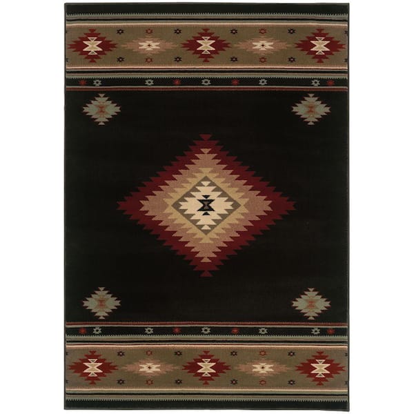 Home Decorators Collection Catskill Brown 8 ft. x 11 ft. Area Rug