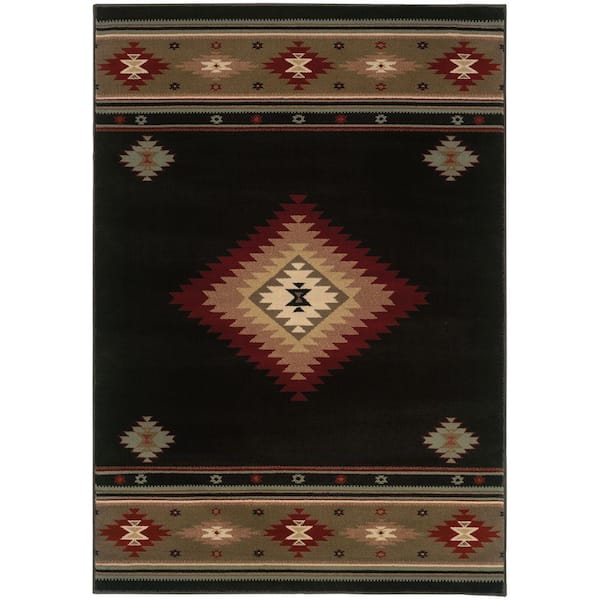 Catskill Brown 8 ft. x 11 ft. Area Rug