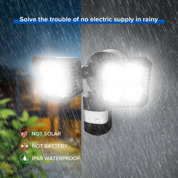 EDISHINE 65W LED Security Lights Motion Sensor Outdoor Light, 6670LM...
