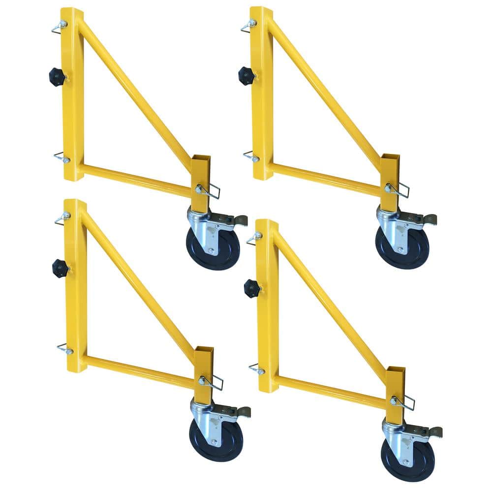 Pro-Series 16 in. Outriggers for Scaffolding with Casters (4-Pack)