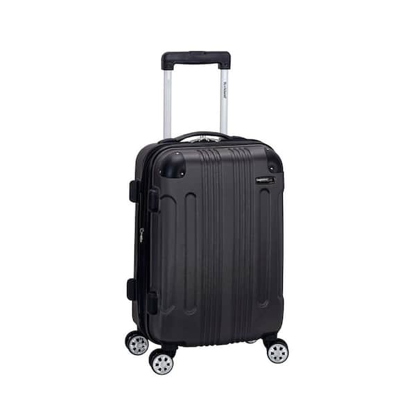 Rockland London Hardside Spinner Wheel Luggage Carry-On 20-Inch Red 