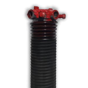 0.234 in. Wire x 2 in. D x 31 in. L Torsion Spring in Brown Right Wound for Sectional Garage Doors