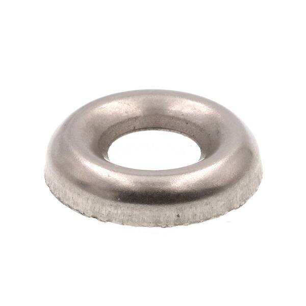 Prime-Line #12 Grade 18-8 Stainless Steel Countersunk Finishing Washers (100-Pack)