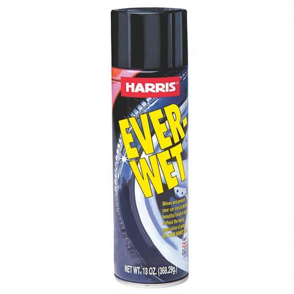 Harris Ever Wet 13 oz. Tire Shine Spray 38604 - The Home Depot