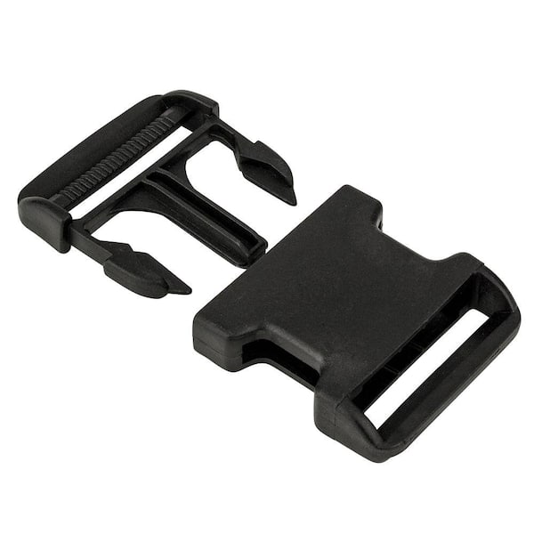 Clips Buckles Side Release Clip bag Accessory Strap Buckle Black Plastic  Buckle