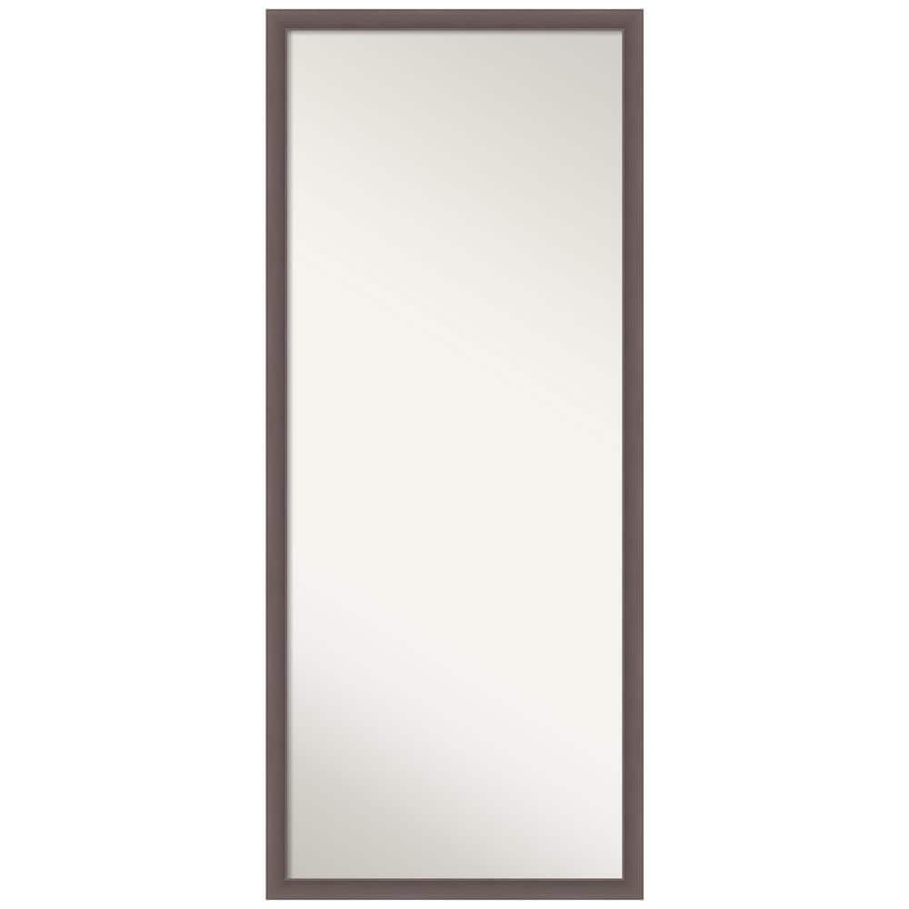 29 X 65 Crackled Framed Full Length Floor/leaner Mirror Metallic - Amanti  Art : Target