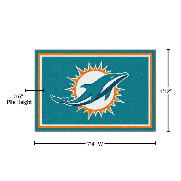 Lids Miami Dolphins 12 x 8 Sports Bar Metal Sign