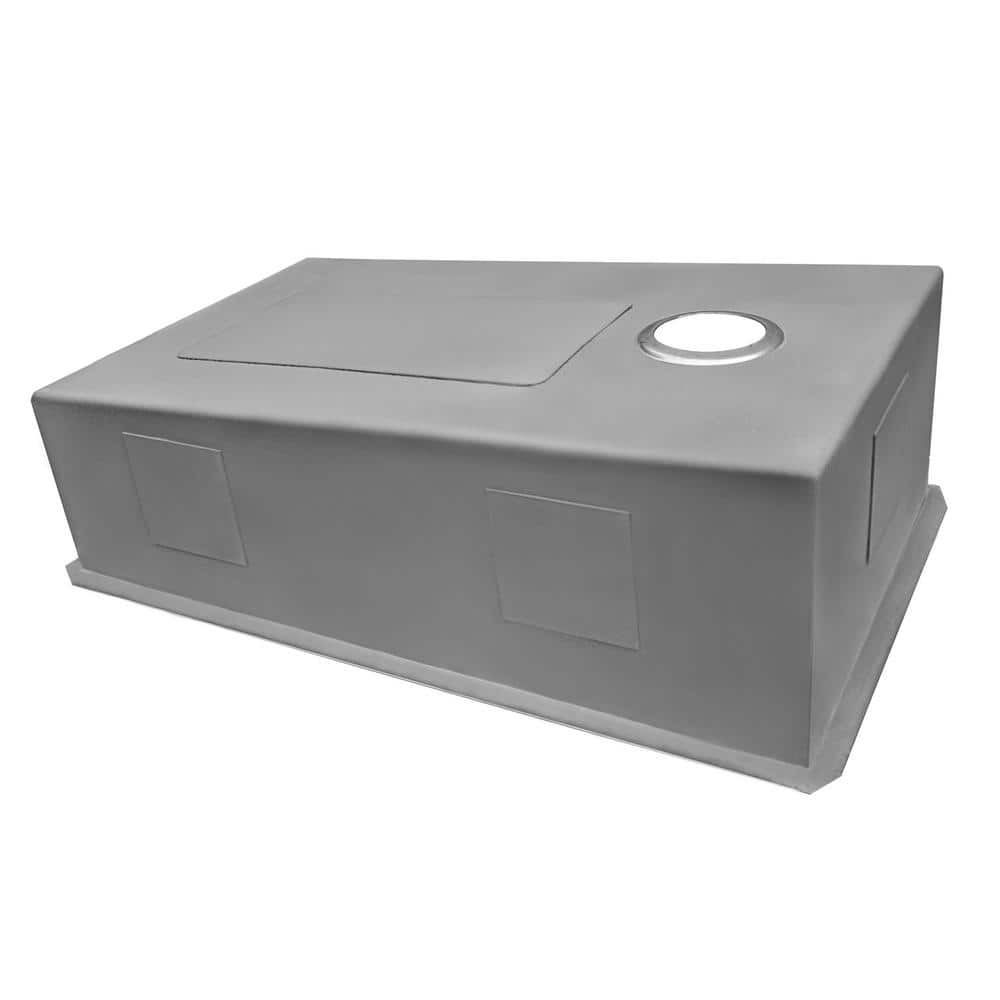 32-Inch Stainless Steel Undermount Kitchen Sink with Slope Bottom