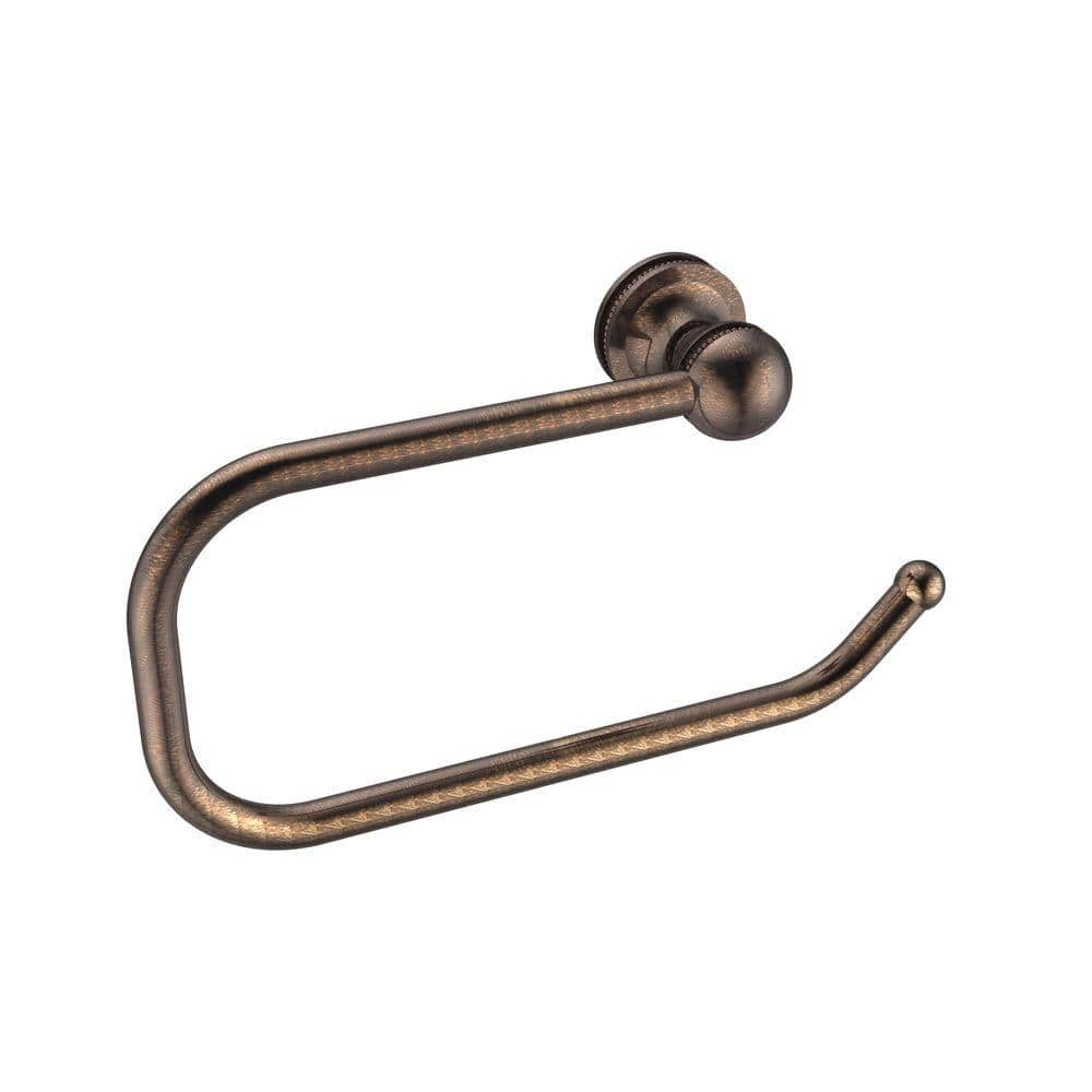 Allied Brass Mambo Collection European Style Single Post Toilet Paper Holder in Venetian Bronze