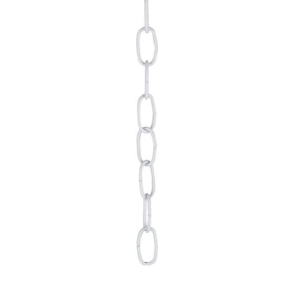 Aspen Creative Corporation 36 in. 11-Gauge White Light Fixture Chain (1 ...
