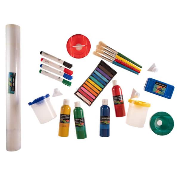 ArtSkills Dual Tip Alcohol Marker Art Set with 9 x 12 Paper Pad, 8  Assorted Colors, 10Pc