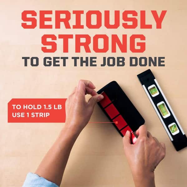 Scotch - 1 in. x 48 in. Extreme Double-Sided Mounting Tape