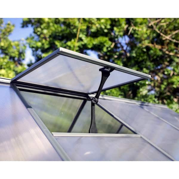 CANOPIA by PALRAM Victory Orangery 10 ft. x 12 ft. Gray/Clear