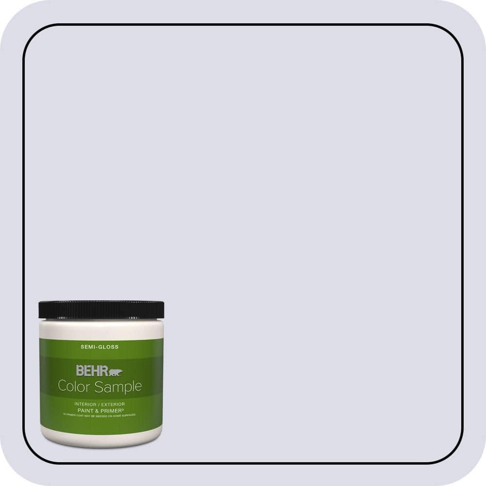 8 oz. #640C-1 Hosta Flower Semi-Gloss Interior/Exterior Paint & Primer Color Sample price history on PriceWatchPro