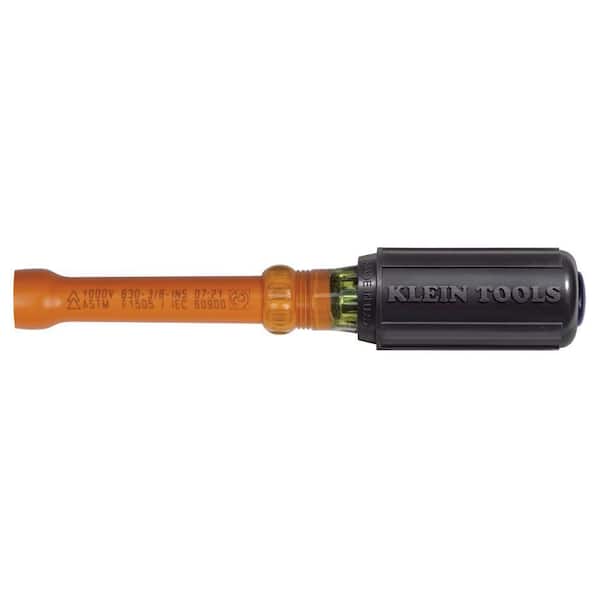 Klein Tools 3/8 Insulated Cushion-Grip, Hollow-Shaft Nut Drivers