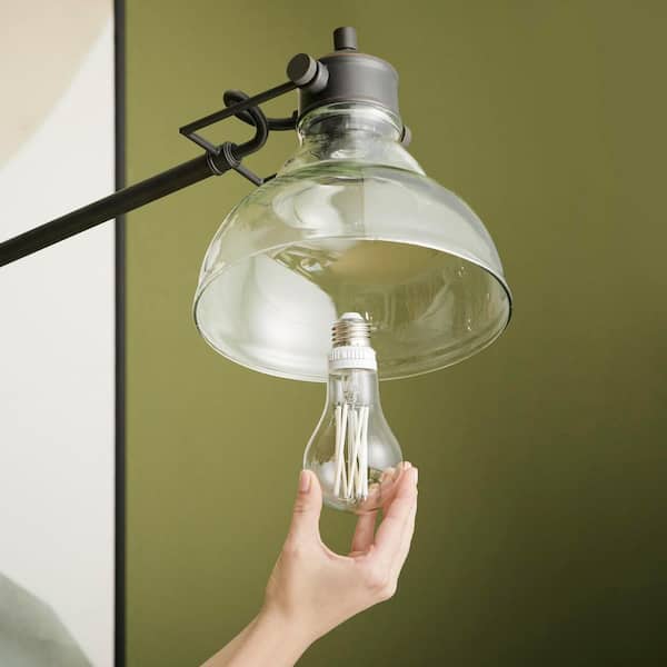 100-Watt Equivalent A21 Dimmable White Filament CEC Clear Glass E26 LED Light Bulb Adjustable White 2700K-5000K (6-Pack)
