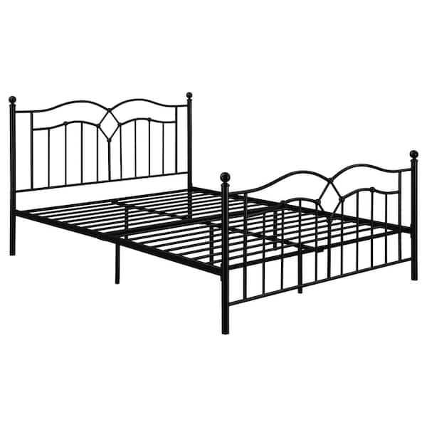 Coaster Klossen Black Metal Frame Queen Platform Bed