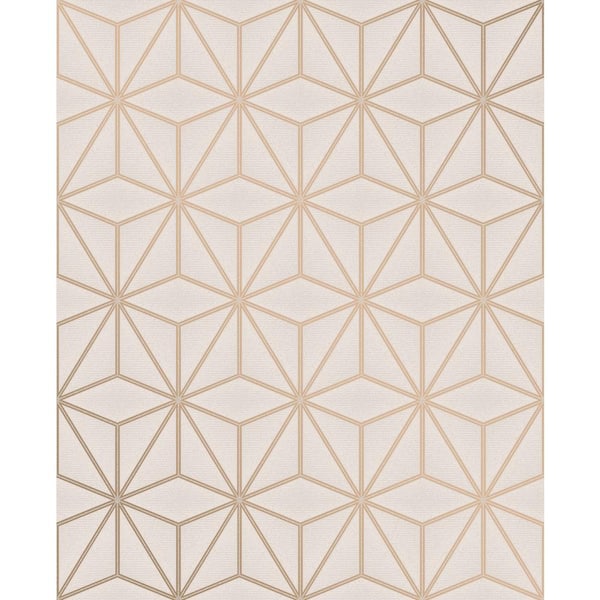 Advantage Adaline Off-White Geometric Wallpaper