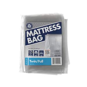 91 in. x 54 in. x 14 in. Twin and Full Mattress Bag 10 Pack