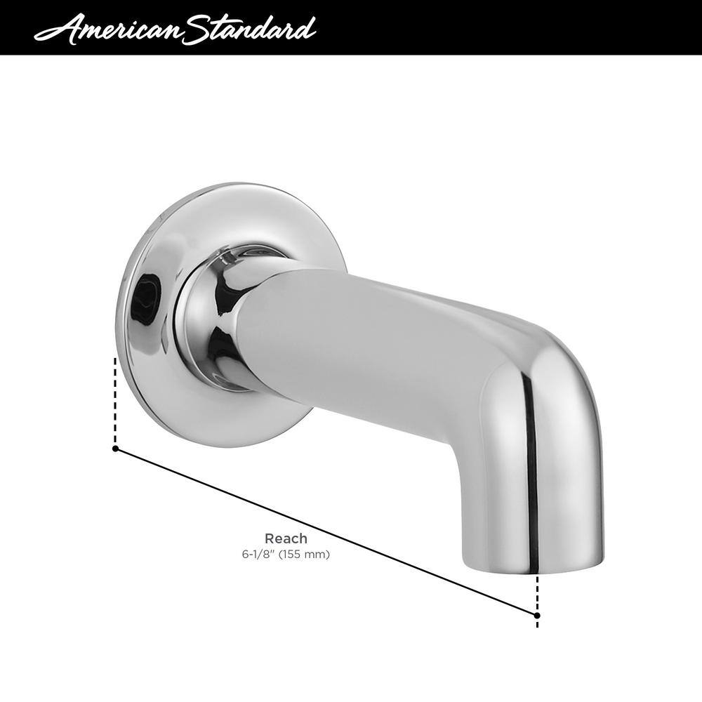 Matte Black Metal Wall Mounted Tub Spout