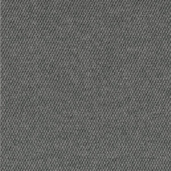 Foss Inspirations - Hobnail Smoke - Gray Residential 18 x 18 in. Peel and Stick Carpet Tile Square (36 sq. ft.)