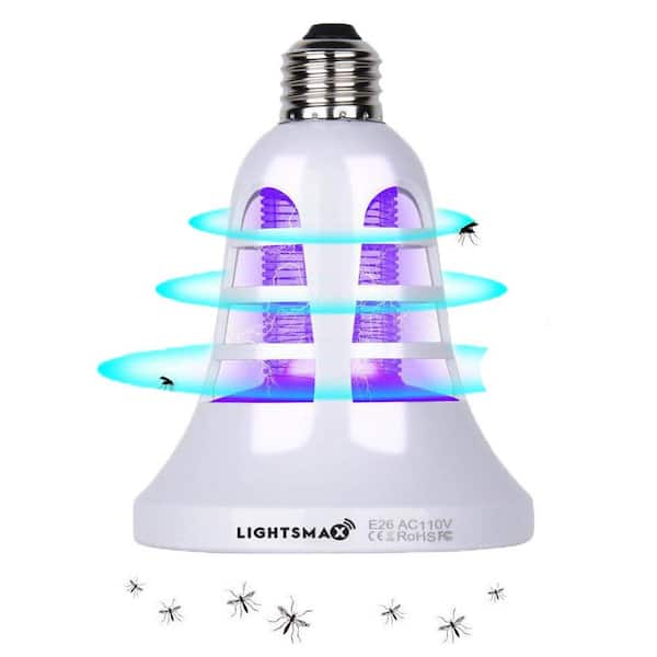 Overlegenhed En effektiv Examen album LIGHTSMAX 20-Watt E26/E27 LED Fly killer Grow Light Bulb PGB - The Home  Depot