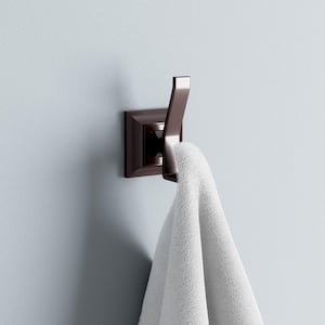 Leonard Collection Double Robe Hook in Oil Rubbed Bronze