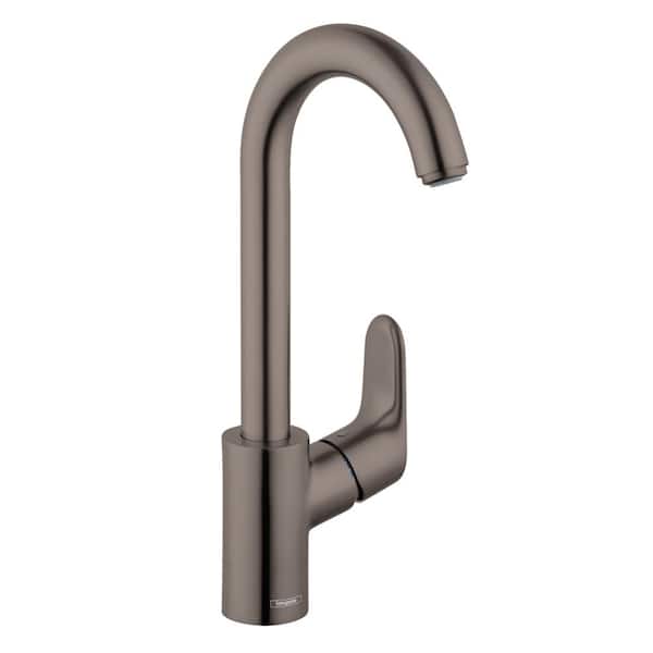 Hansgrohe Focus Single Handle Bar Faucet in Brushed Black Chrome