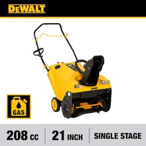 21 in. 208 cc E-Gov Electric Start Gas Single-Stage Snow Blower