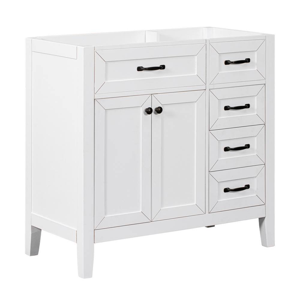 FAMYYT Espoir 36 in. W x 17.7 in. D x 35 in. H Bath Vanity Cabinet