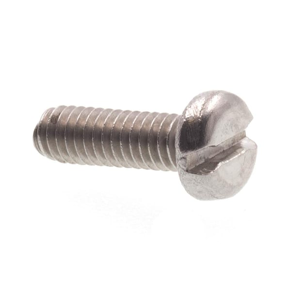 A2 Stainless Steel Pack 10 Slotted Pan Head Machine Screws 