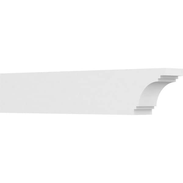 Ekena Millwork 5 in. x 8 in. x 42 in. Pescadero PVC Rafter Tail Brace