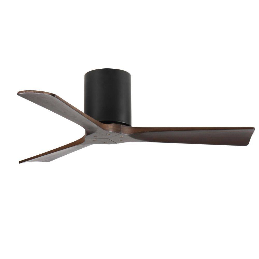 42 in. Flush Mount Ceiling Fan Without Light, Solid Wood Blades, Quiet Reversible DC Motor, Remote Control with 6 Speeds price history on PriceWatchPro