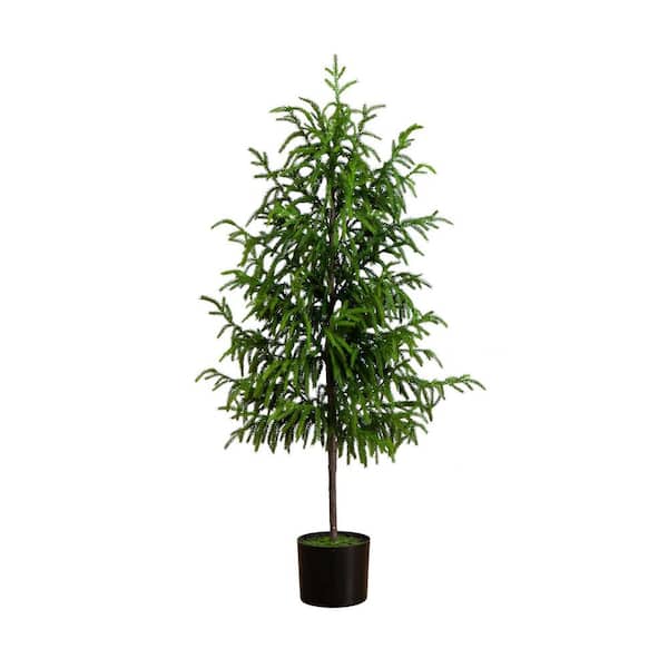 Nearly Natural 4 ft. Artificial Norfolk Pine Christmas Tree