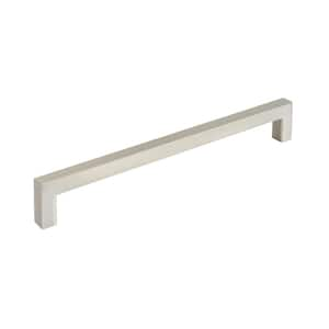 Monument 7-9/16 in. (192mm) Modern Satin Nickel Bar Cabinet Pull