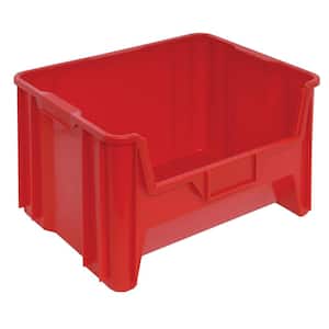 Giant Stack 41.66 Qt. Container in Red (3-Pack)