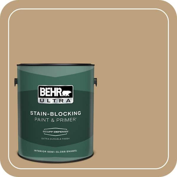 BEHR ULTRA 1 gal. #MQ2-28 Modern History Extra Durable Semi-Gloss Enamel Interior Paint & Primer