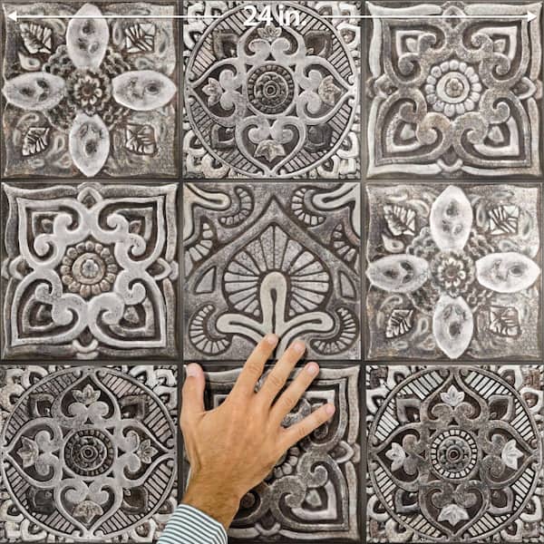 mahalo Have a question about Merola Tile Mandala Decor Mix Mystikos