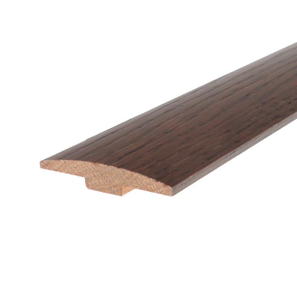 ROPPE Solid Hardwood Arabica 0.28 in. T x 2 in. W x 78 in. L Matte T-Molding