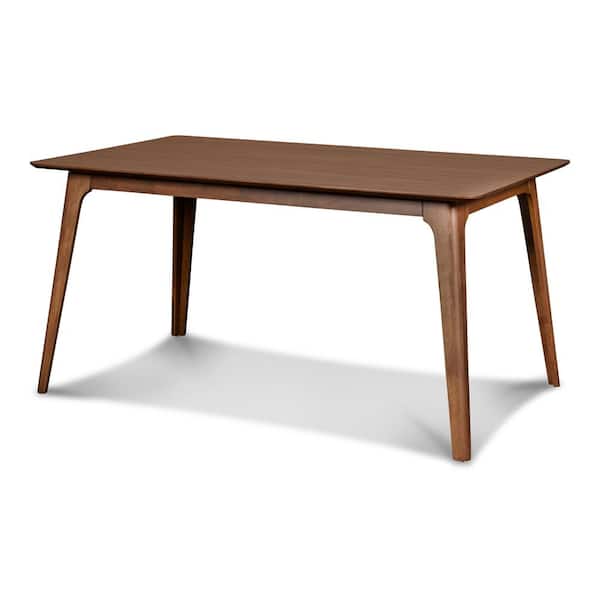 NEW CLASSIC HOME FURNISHINGS New Classic Furniture Oscar Walnut Wood Rectangle Dining Table (Seats 6)